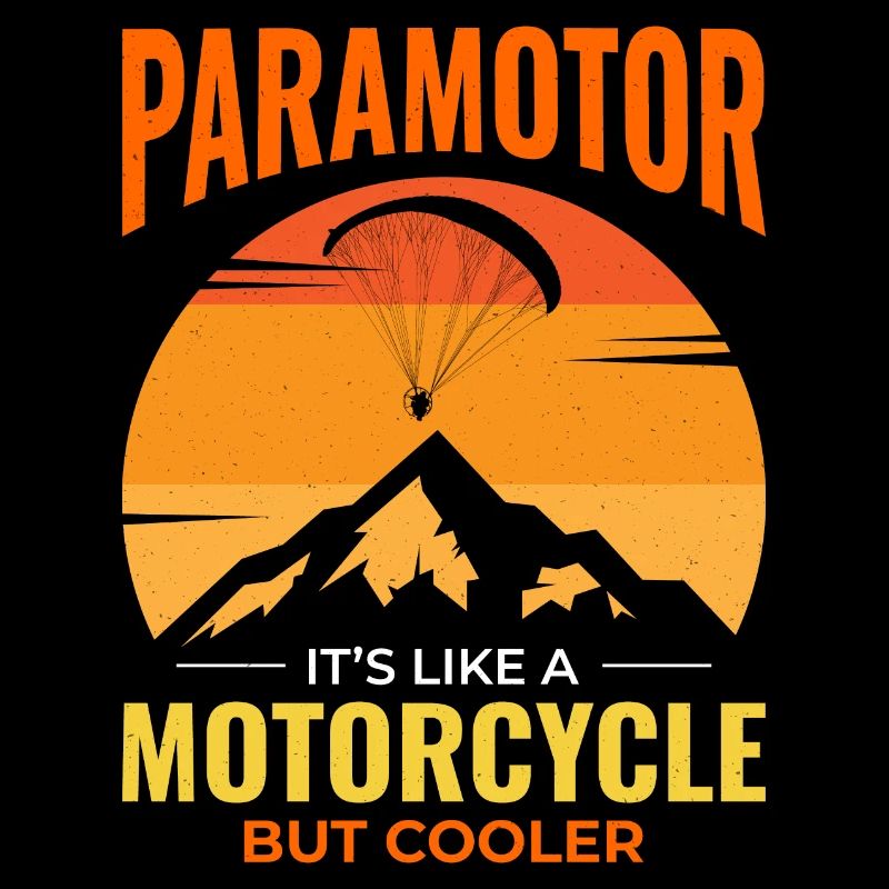Pilote de paramoteur Paramoteur Parapente motorisé