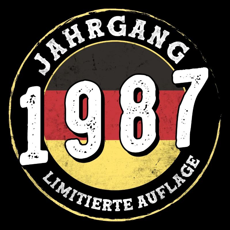 Limitierte Auflage Jahrgangs 1987 37 ans