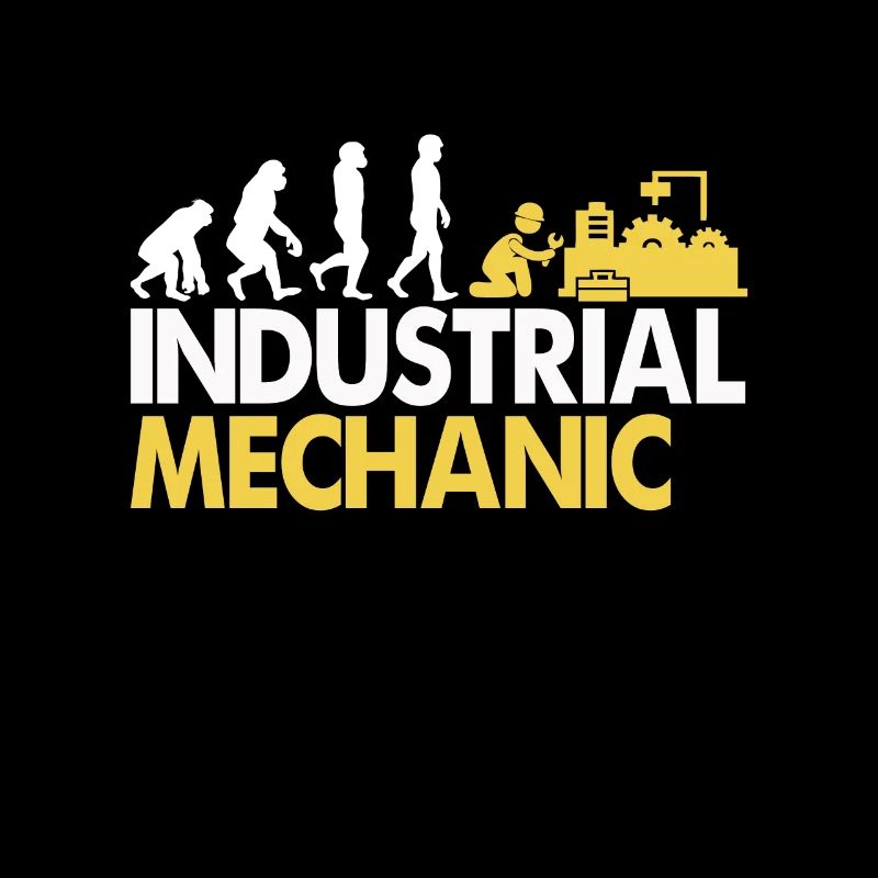 Industrial Mechanic Evolution Shirt & Gift