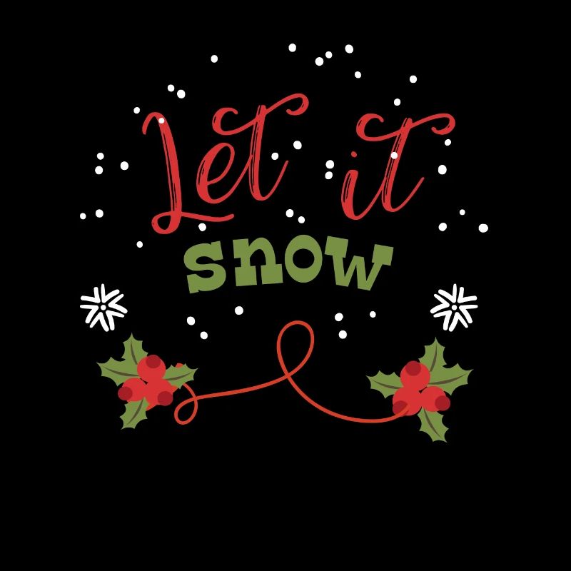 Let It Snow Winter Gift Christmas
