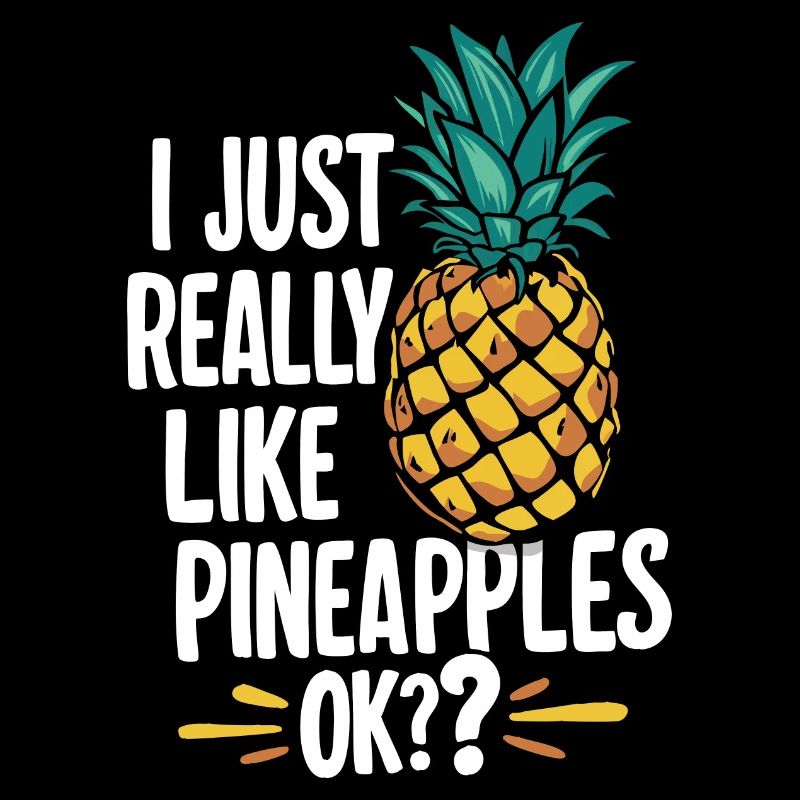 Pineapple tropical hawaiian fruit