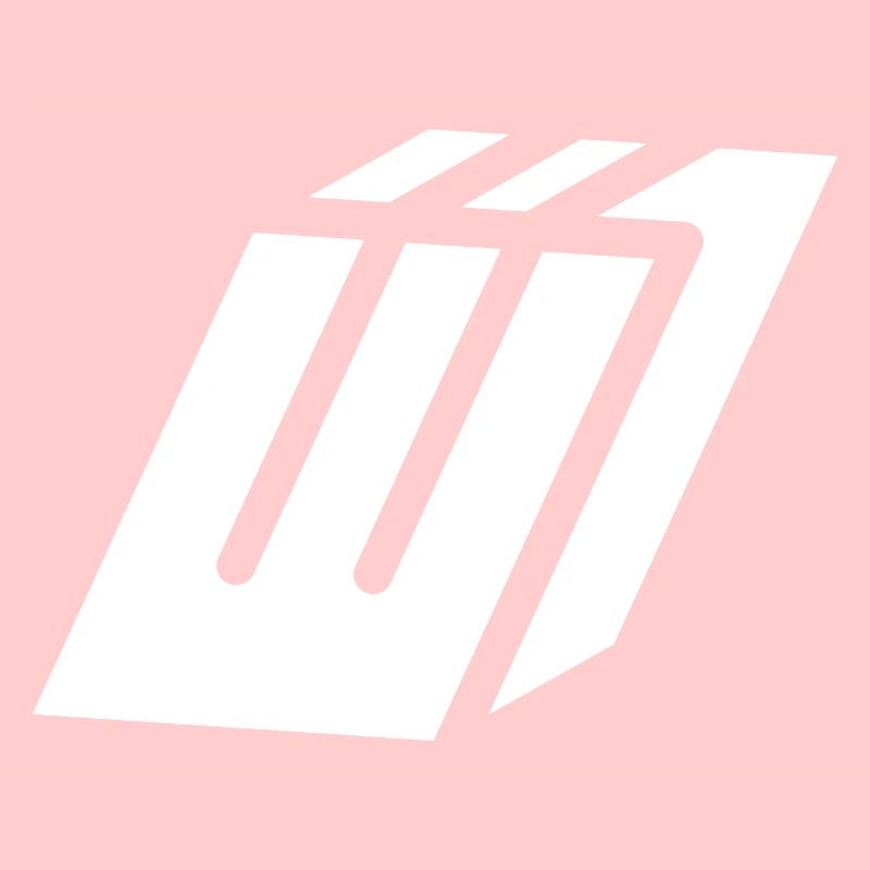 Abstract W letter