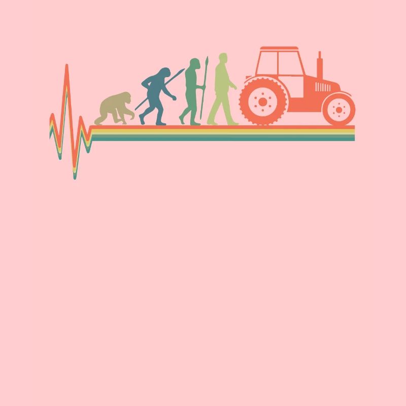 Tracteur Evolution Heartbeat Farmer Retro