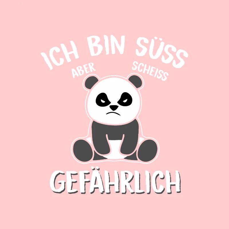 Süß Aber Scheiß Gefährlich Pandabär Panda Bär