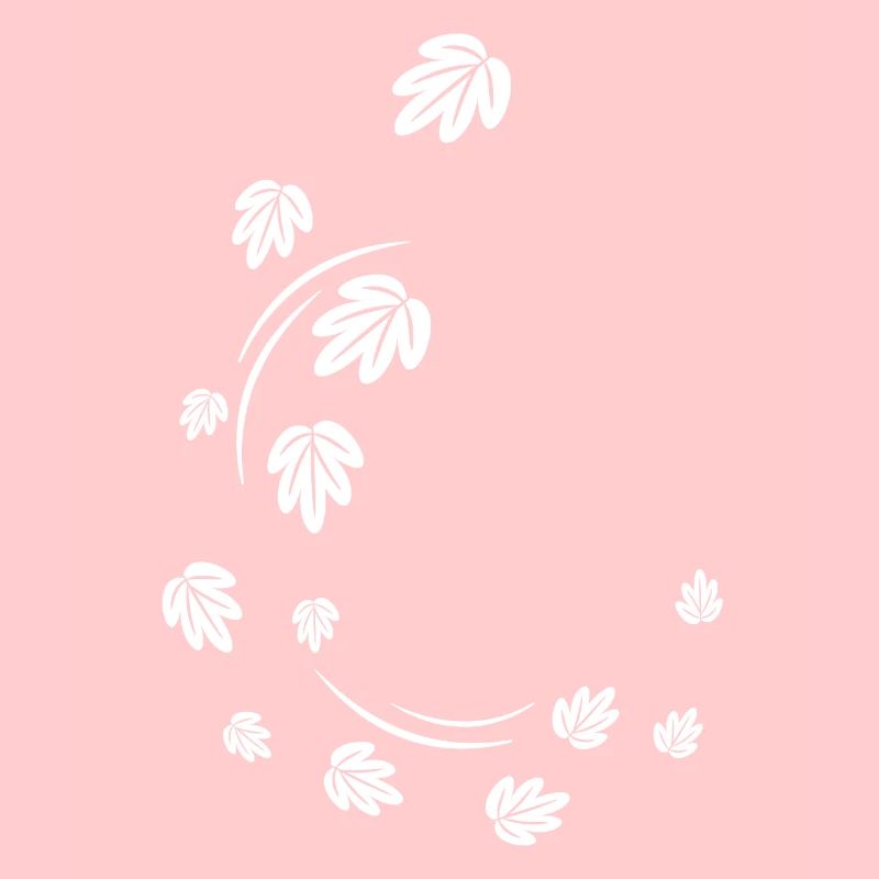 Herbstblätter im Wind