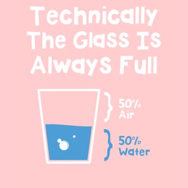 Tecnicamente il bicchiere è sempre pieno