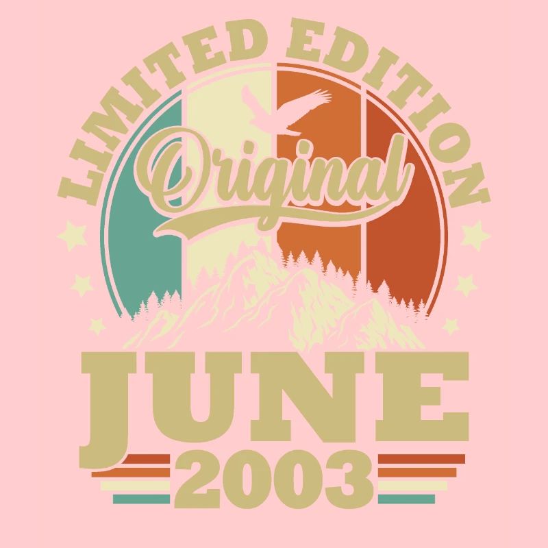 Geburtstagsgeschenk geboren im Juni 2003