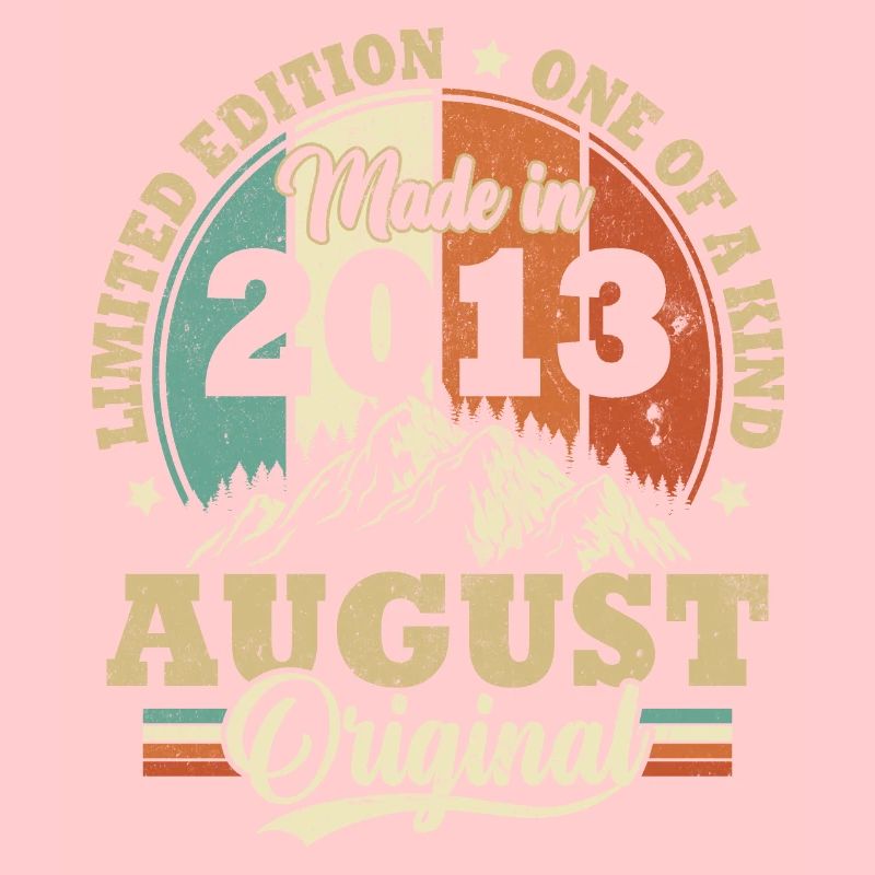 Birthday Gift August 2013 Vintage Retro