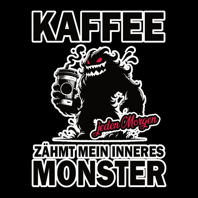 Coffee tames my inner monster