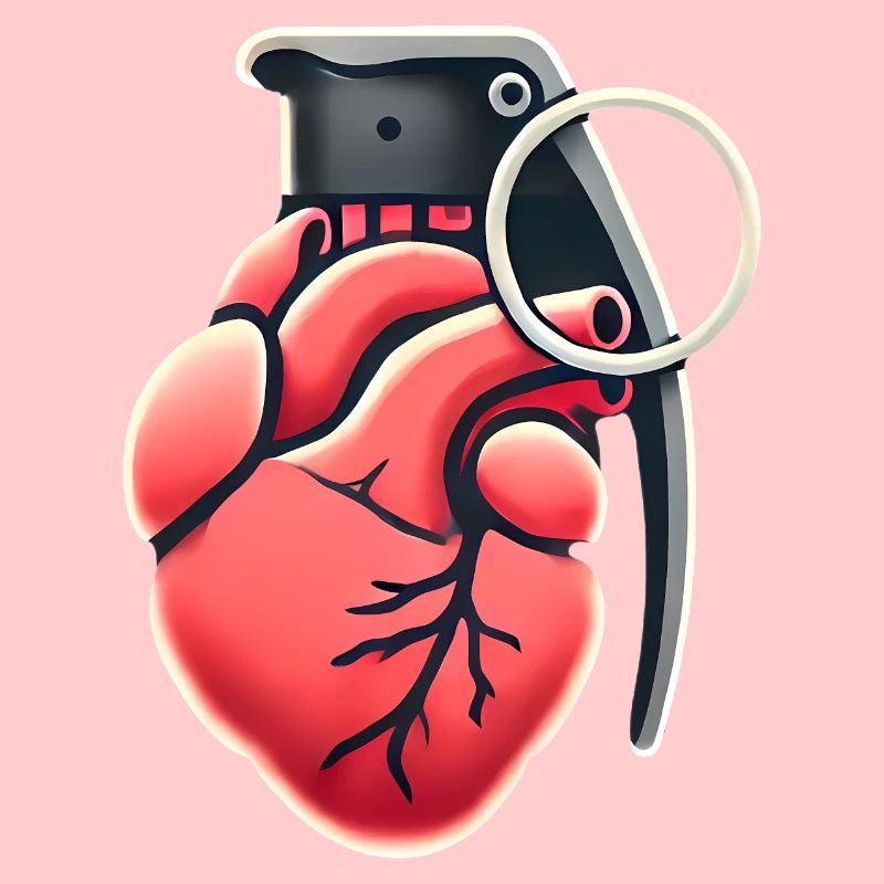 Conception de grenade à cœur explosif