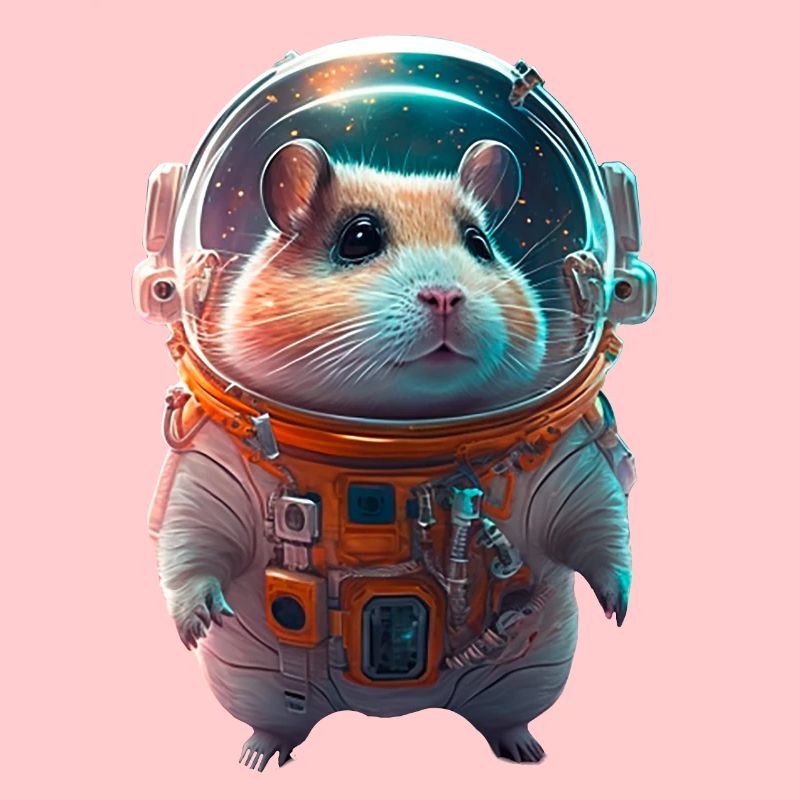 Combinaison spatiale d’astronaute Hamster