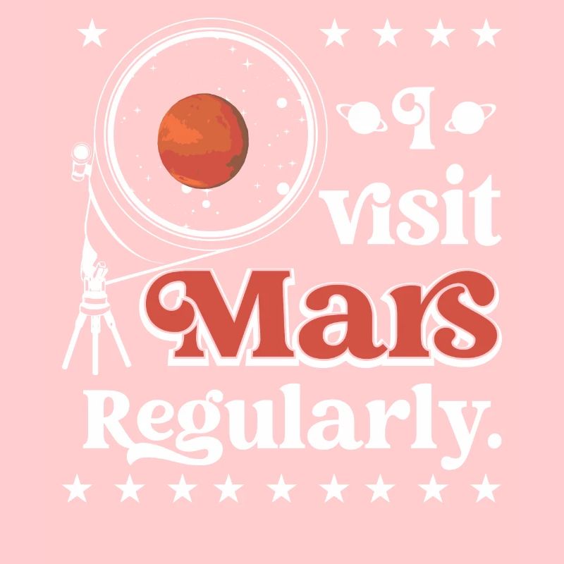 I visit Mars regularly.