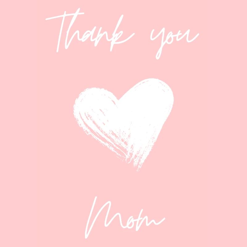 Thank you Mom - Geschenk zum Muttertag