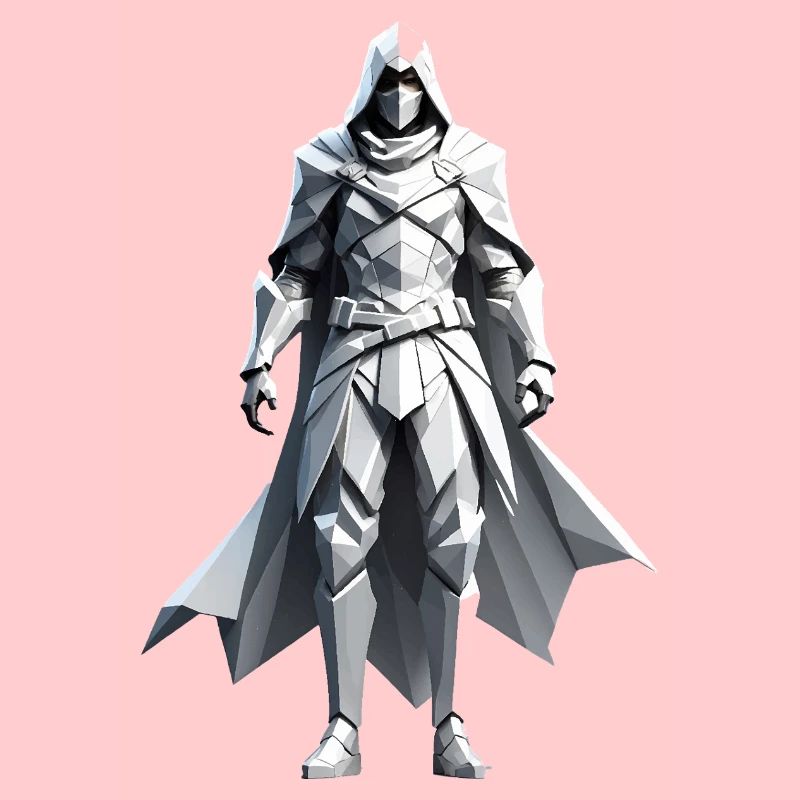 Assassin - Conception de jeux vidéo Low Poly