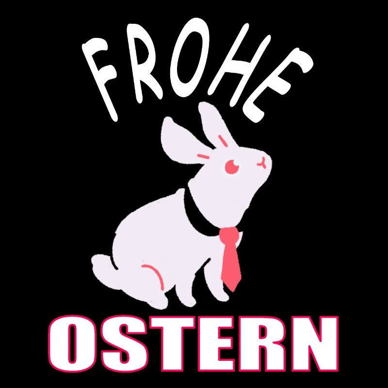 Frohe Ostern Osterhase Hase Karotten Geschenkidee