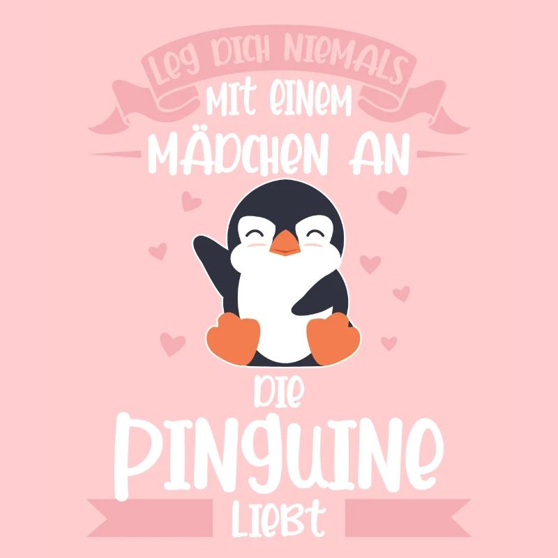 Pinguin Mädchen Vogel Geschenk
