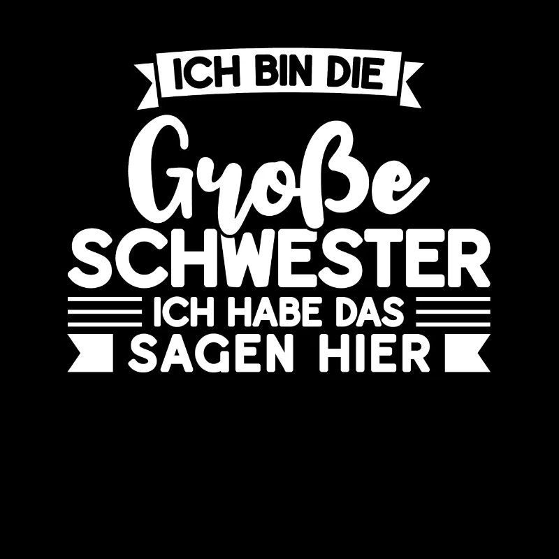 Große Schwester Bruder Schwester Geschenk
