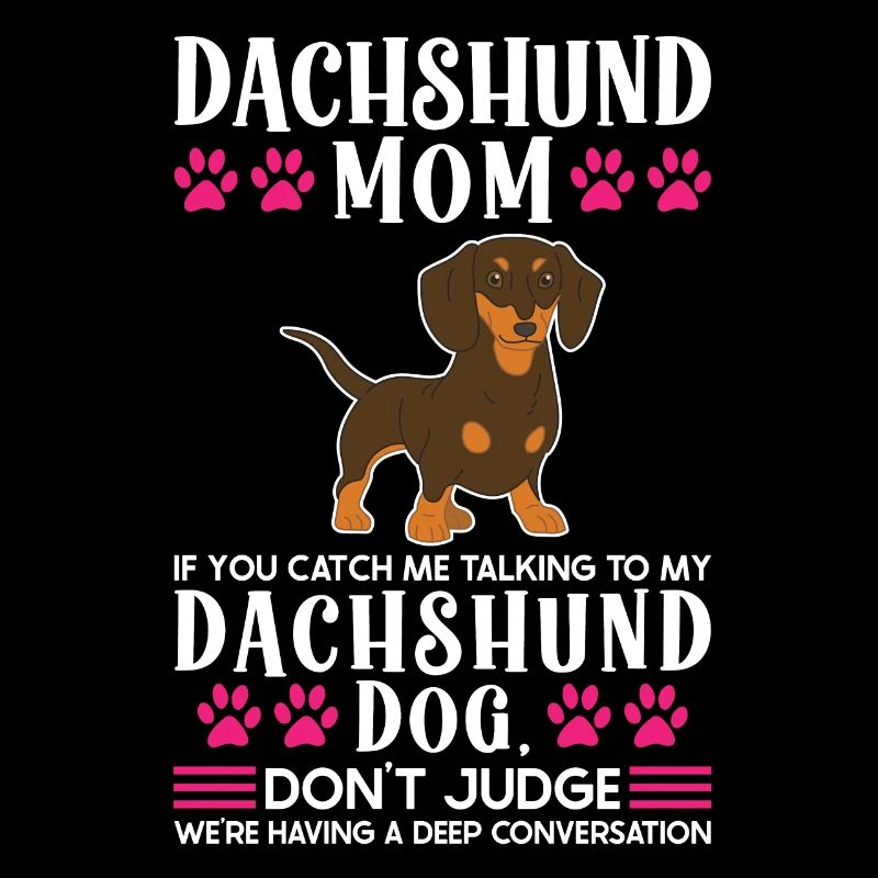 dackel Mama Dackel Haustiere Mutter Geschenk