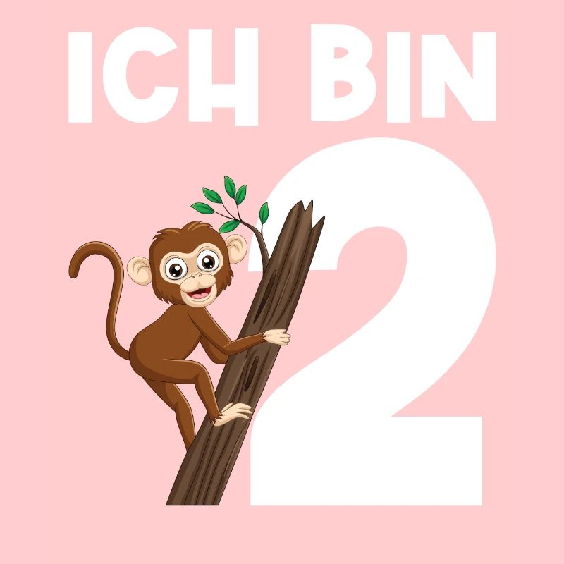 2.Geburtstag Affe Geburtstagsparty Geschenk