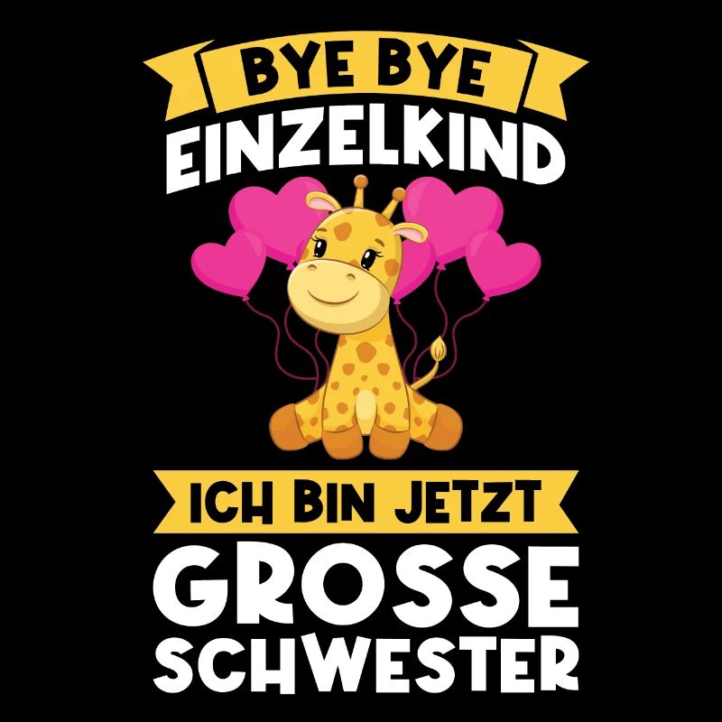 Schwestern Giraffe Grosse Schwester Geschenk