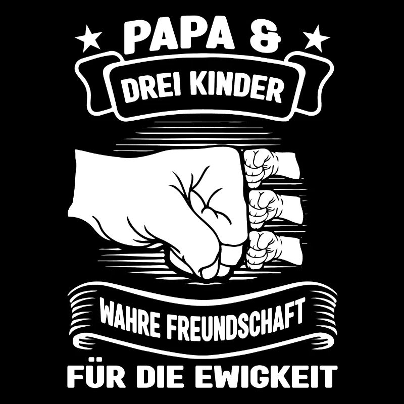 Papa 3 Kinder Papa von 3 Kindern Geschenk