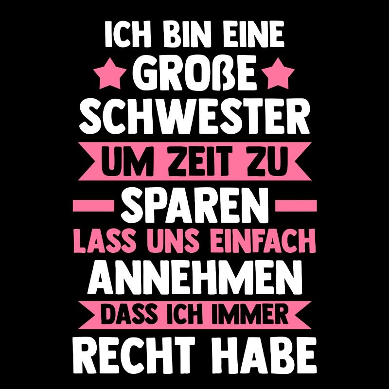 Große Schwester Geschwister Grosse Schwester Gesch