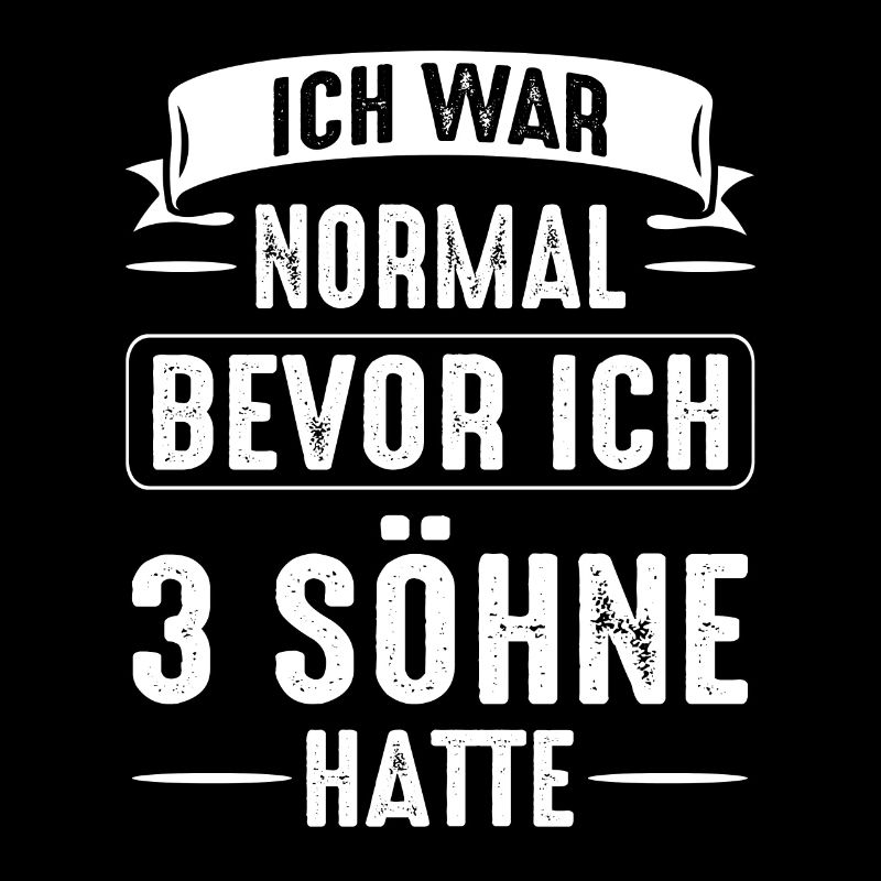 Papa 3 Söhne Papa von 3 Jungen Geschenk