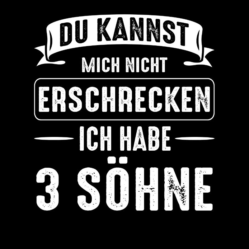 Papa 3 Söhne Papa von 3 Jungen Geschenk