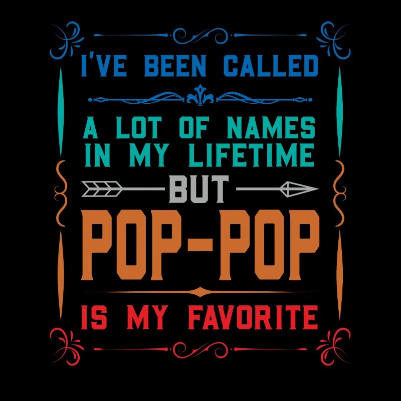 pop-pop Vatertag pop-pop Geschenk