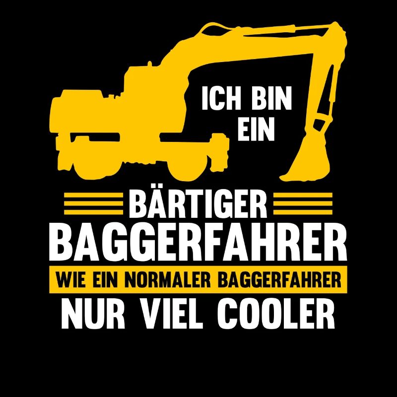 Bagger Fahrer Bagger Bauen Geschenk