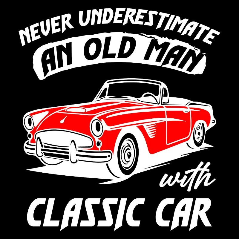 Never Underestimate An Old Man With Classic Car