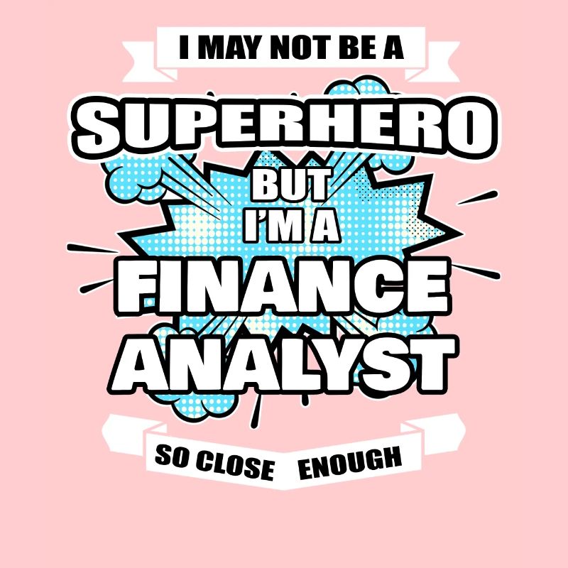 Analyste financier Gift Superhero Analyste financier