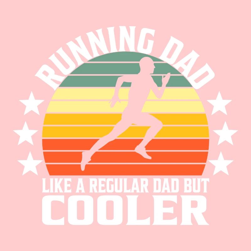 Courir papa comme un papa ordinaire mais plus cool