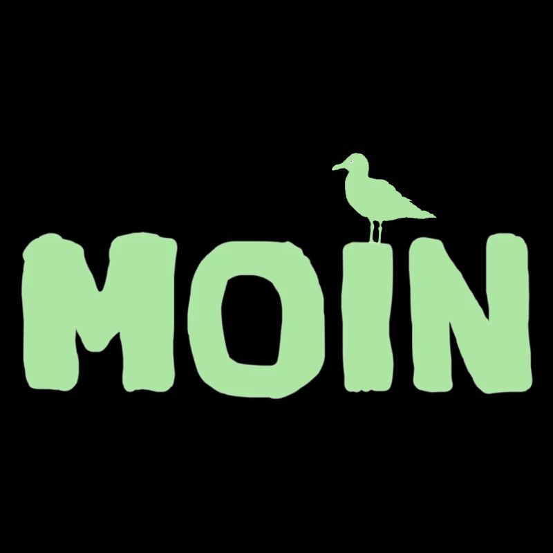 Moin die Möwe - Shirt Geschenkidee