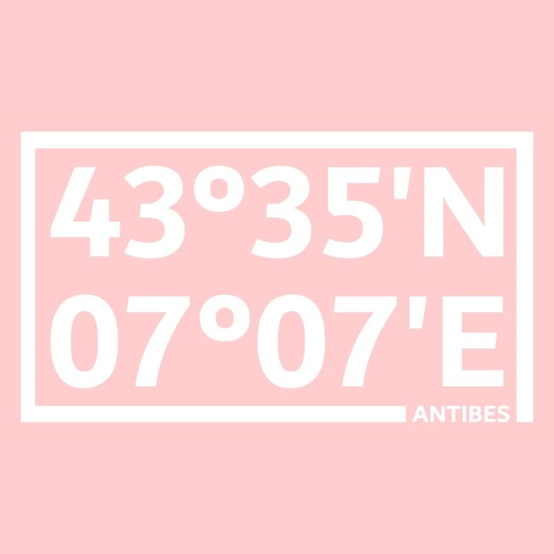 Antibes coordinates