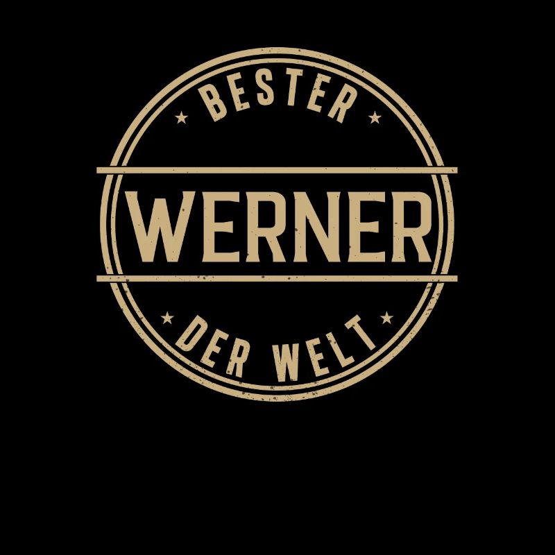 Bester Werner Der Welt Funny Men's Name