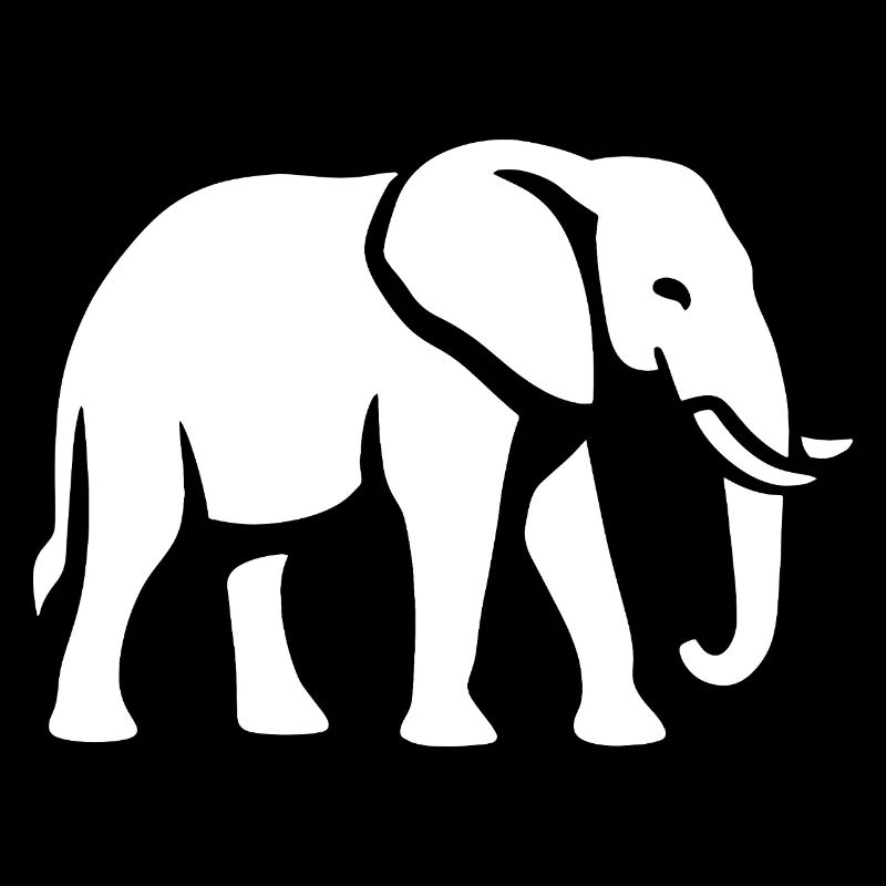 Elefant - Großwild, Stoßzahn, Elfenbein
