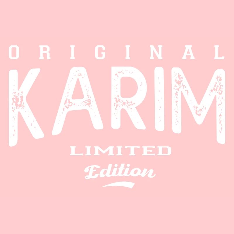 Karim shirt personalized first name karim