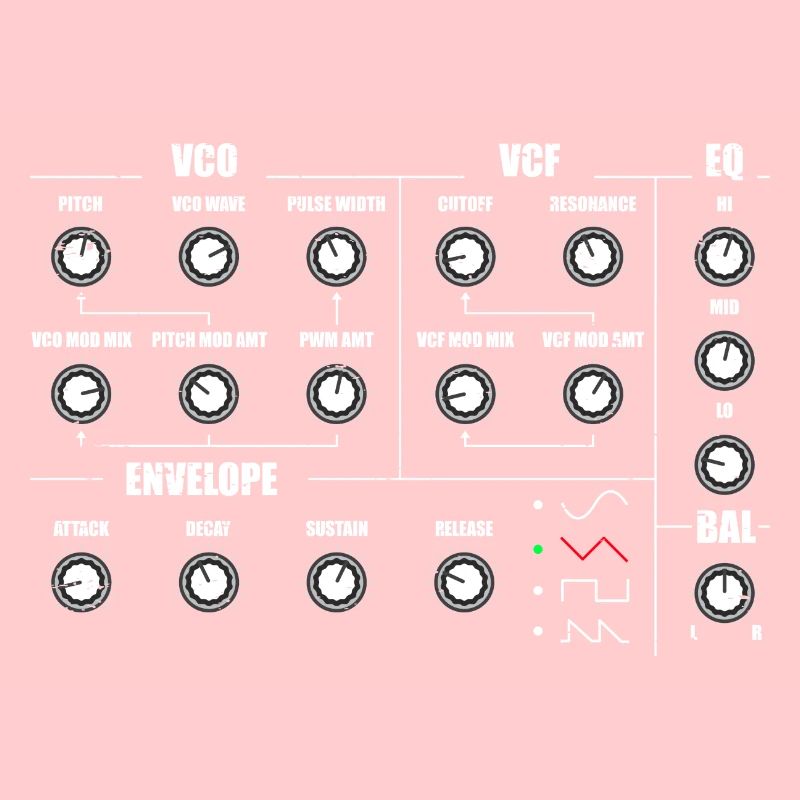Synthesizer, Recording Studio, Waveform, Synthesis, Electro