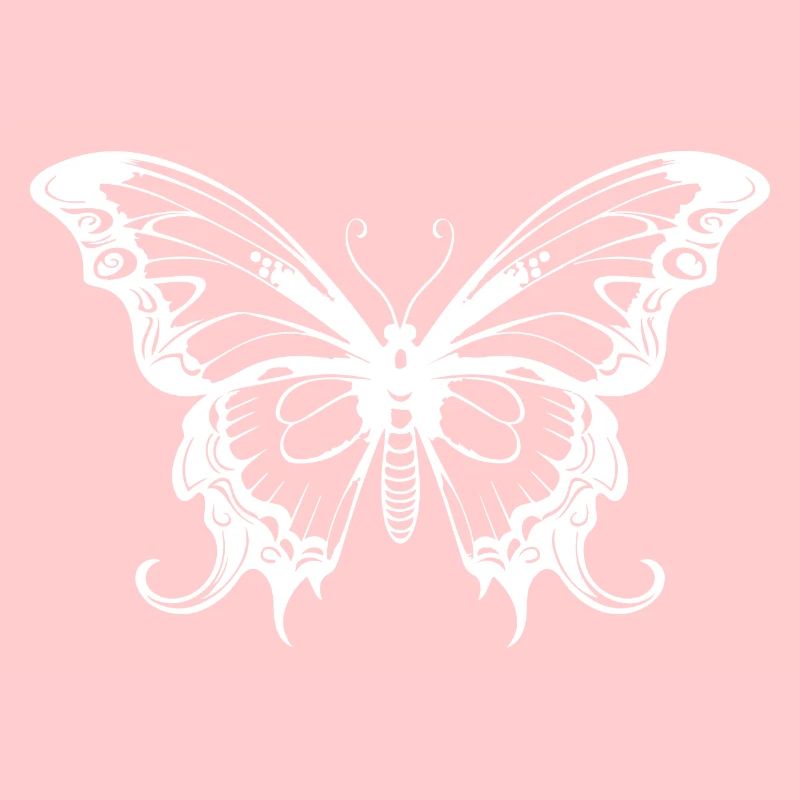 Schmetterling Silhouette Falter Boho