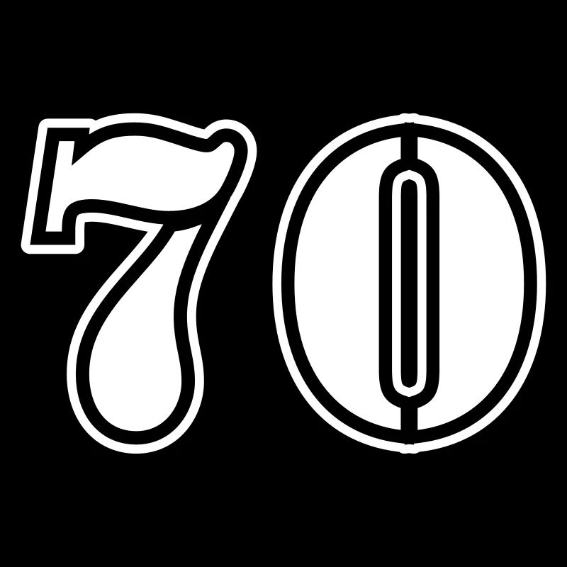 Symbole de 70 chiffres