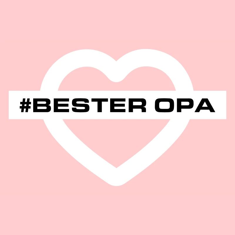 Bester Opa Herzen Liebe
