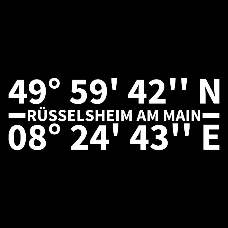 Rüsselsheim am Main Koordinaten