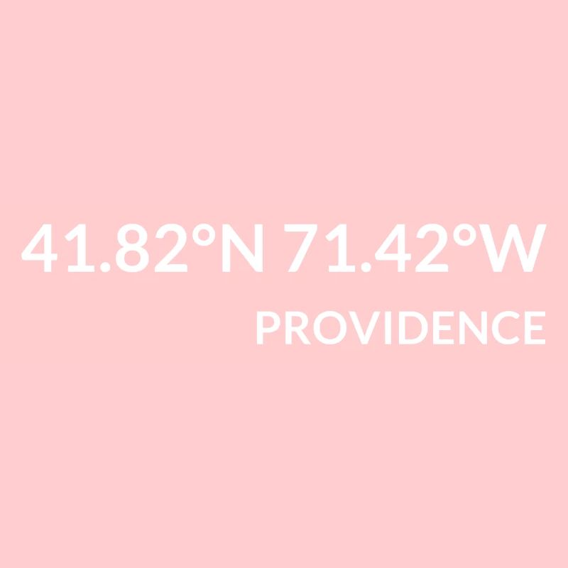 Providence, Rhode Island, USA Coordinates