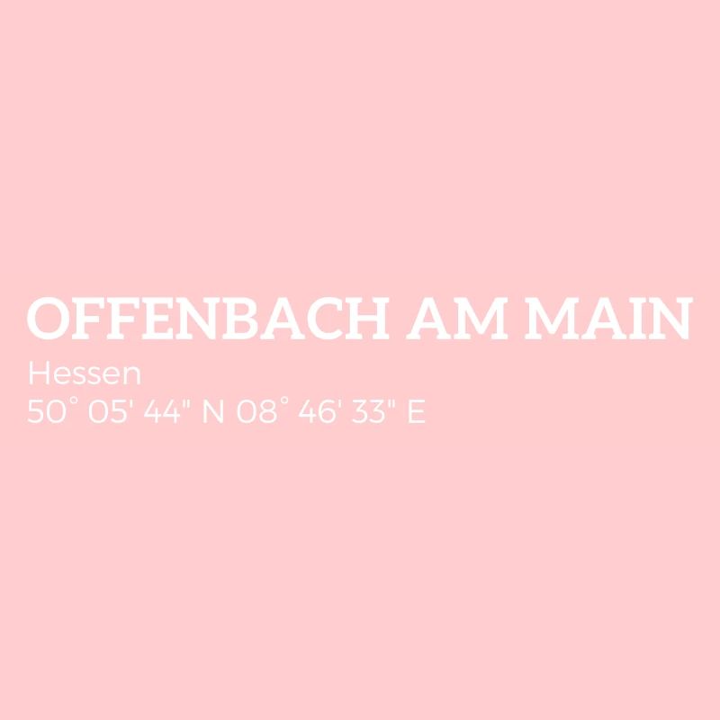 Offenbach am Main Hesse coordinates