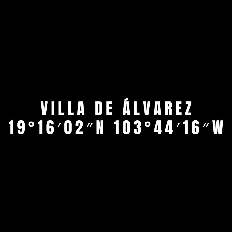 Villa de Álvarez, Mexique Coordonnées