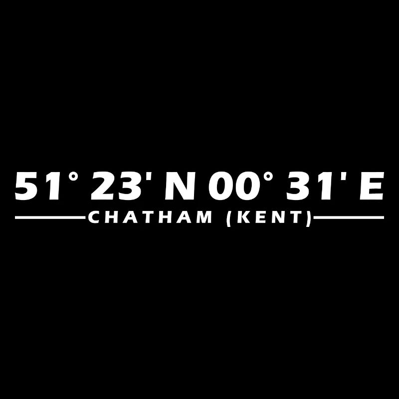 Chatham (Kent) coordinates