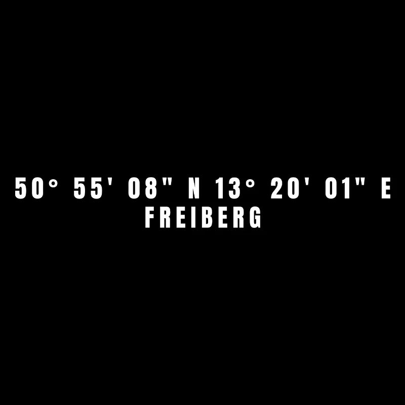 Freiberg Saxony Coordinates