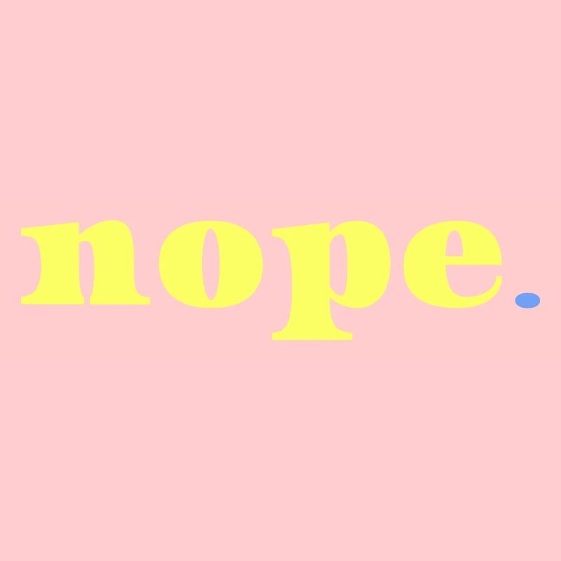 Nope : Déclaration, Ironie, Style minimal