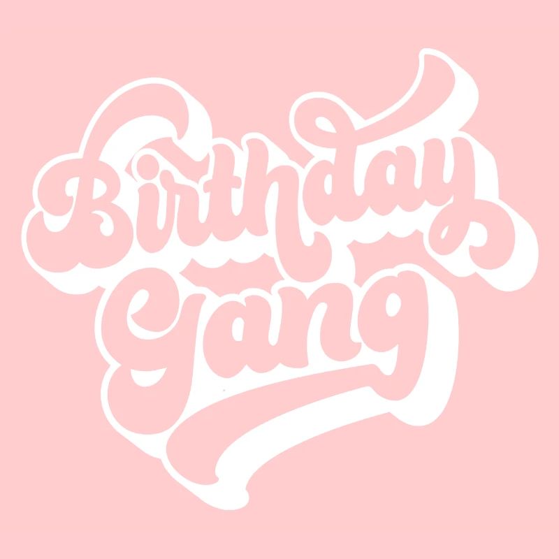 Geburtstag Gang Matching Gruppe Geburtstagsfeier Geschenk